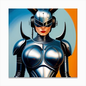 'Devil bot Canvas Print