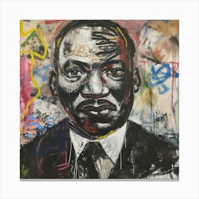 Martin Luther King, Jr  (Tribute) Canvas Print