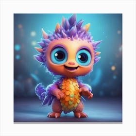 Little Monster 1 Canvas Print