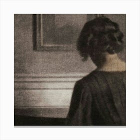 Back Of A Woman Canvas Print