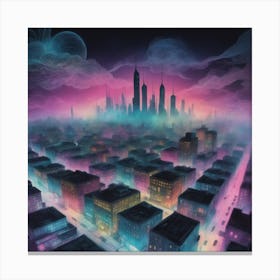 Cityscape 3 Canvas Print