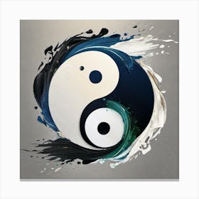 Yin Yang 14 Canvas Print