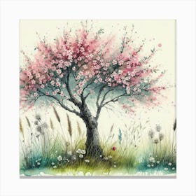 Cherry Blossom Tree Canvas Print