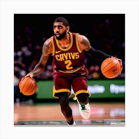 Kyrie Irving AI Canvas Print