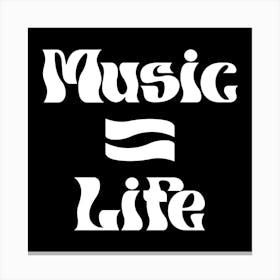 Music is Life 3 Lienzo