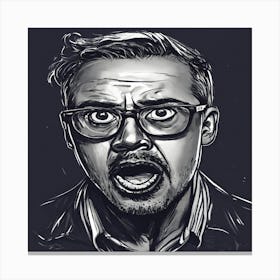 Robert Downey Jr Canvas Print