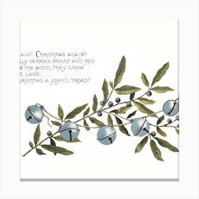 Christmas Bells Canvas Print