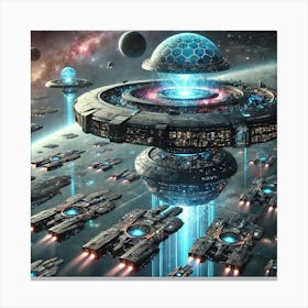 Lotus Nova Platform Command Center Canvas Print