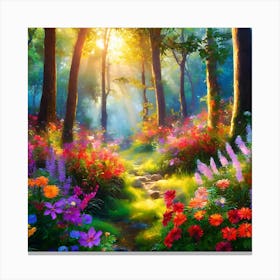 Fairytale Forest Canvas Print