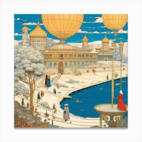 Russian Fairy Tale Canvas Print