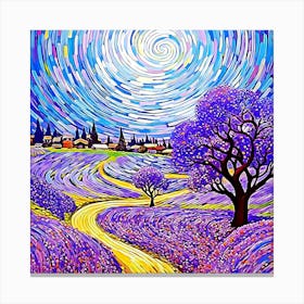 Lavender Fields Canvas Print