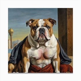 Bulldog Canvas Print