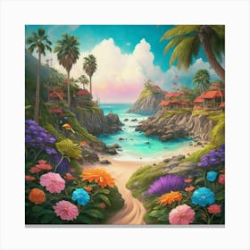 Color Paradise 2 Canvas Print