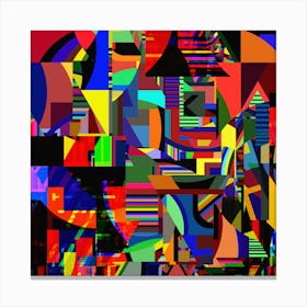 Glance Canvas Print