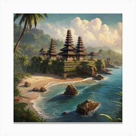 Bali Indonesia Art Print 1 1 Canvas Print