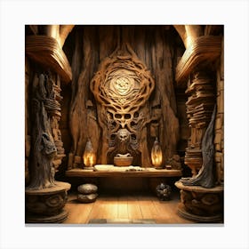 Dwarven Temple Canvas Print