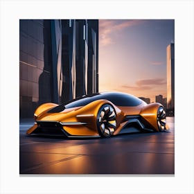 Concept Car 1 Canvas Print