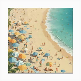 Hawaiian Beach 2 Canvas Print