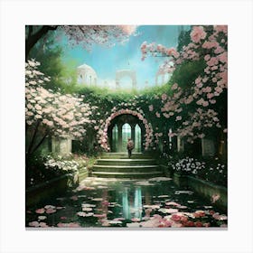 Cherry Blossoms 4 Canvas Print