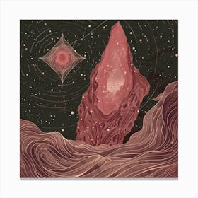 Space Rock Canvas Print