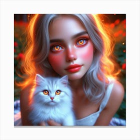 Kitty 1 Canvas Print