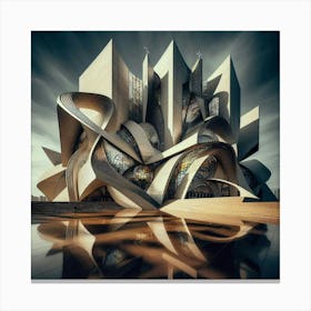 Cathedral Of Barcelona Canvas Print