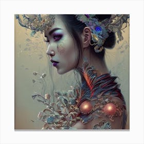 Chinese Woman 1 Canvas Print