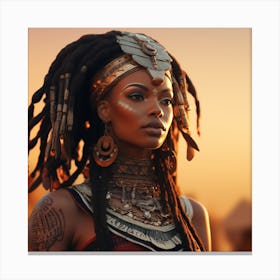 Egyptian Beauty Canvas Print