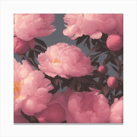 Pink rose Canvas Print