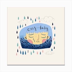 Cry Baby Canvas Print