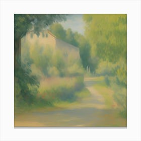 Walk In Canvas Print