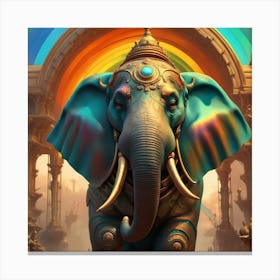 magnificent Elephant Canvas Print