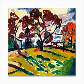 Tree In The Park 1 Canvas Print