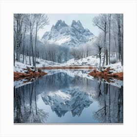 Winter Landscape 10 Canvas Print