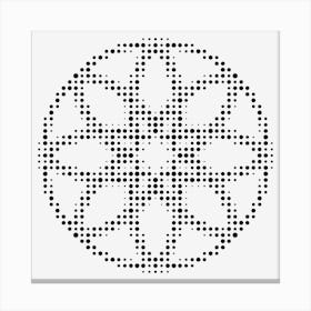 Dot Mandala 06 Canvas Print