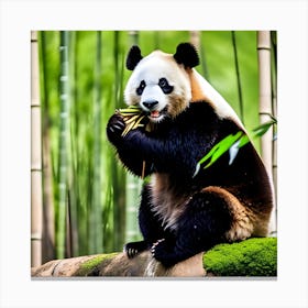 Panda Bear 13 Canvas Print