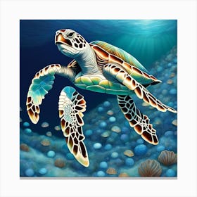 Sea Turtle Canvas Print