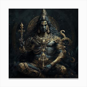 Shiva Canvas Print