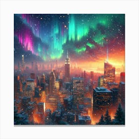 Frozen Echoes 6 Canvas Print