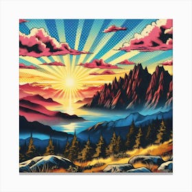 Enchanted Horizon 4 Canvas Print