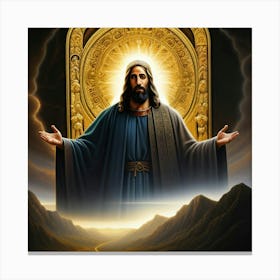 Jesus One Canvas Print