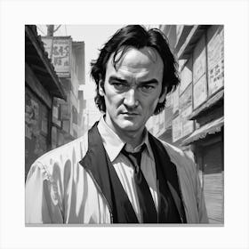 Quentin Tarantino Canvas Print
