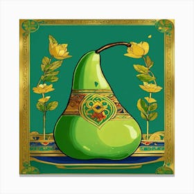 Pear Art Canvas Print