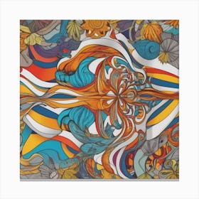 Psychedelic Art 6 Canvas Print