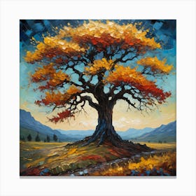 Tree Of Life 49 Canvas Print