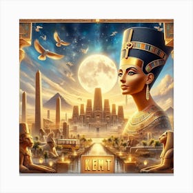 Egyptian Queen Canvas Print