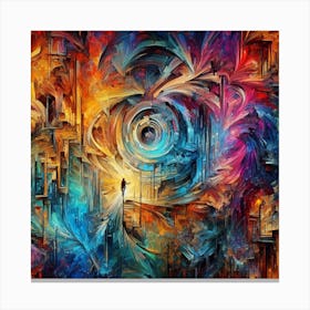 Abstract Painting 1 Canvas Print