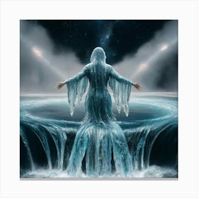 Ice Goddess 3 Canvas Print