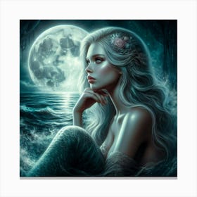 Mermaid 48 Canvas Print