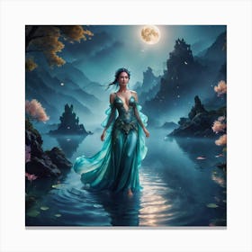 Mermaid 2 Canvas Print